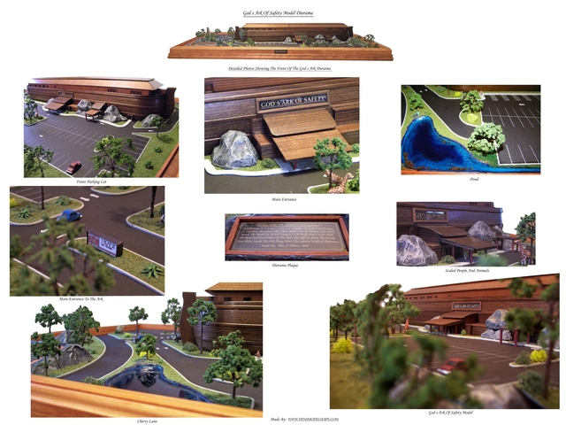 God`s Ark Of Safety Diorama